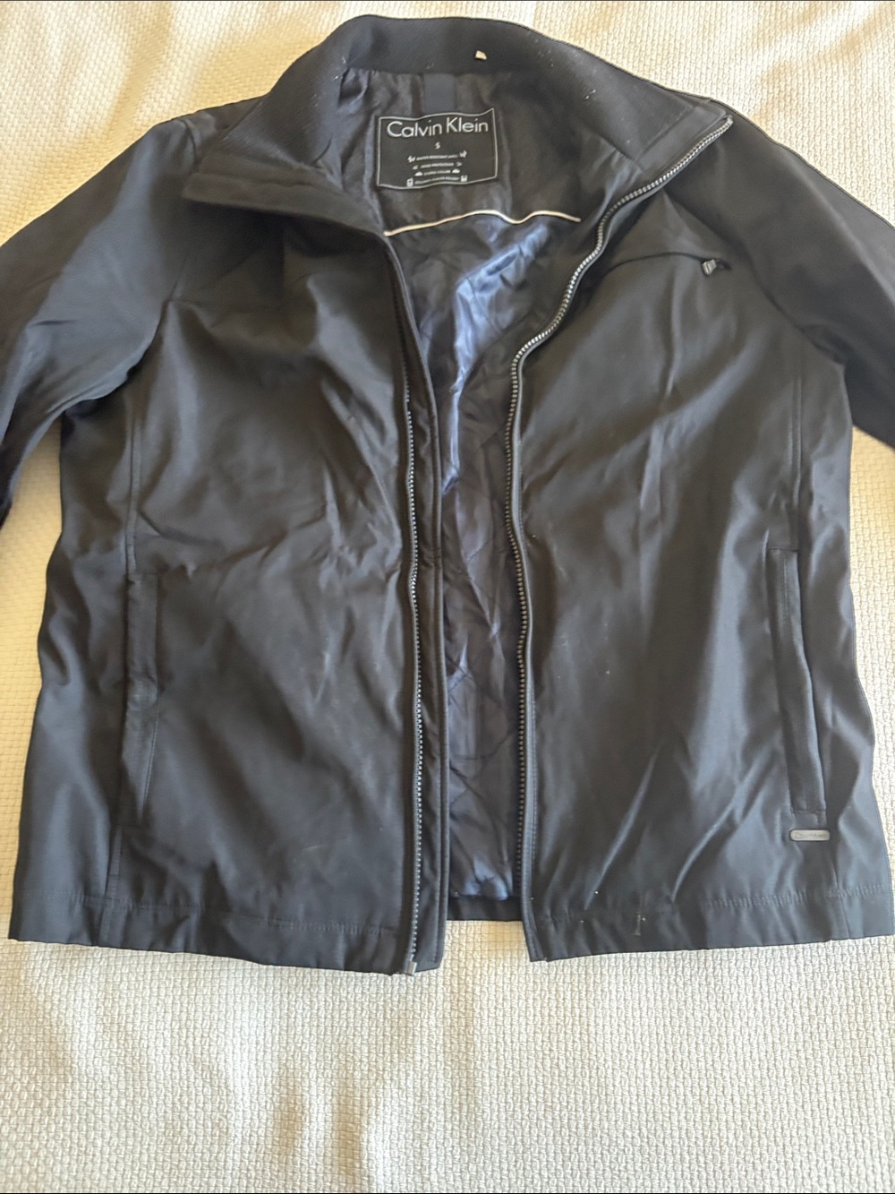 Calvin Klein Men's Black Lightweight Softshell Jacket